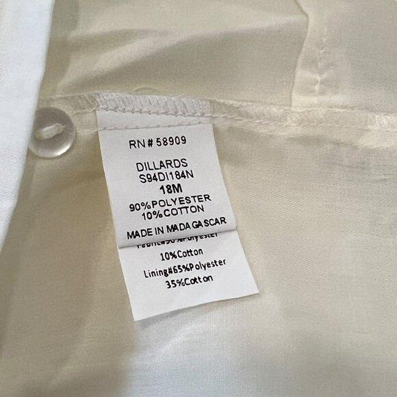 Edgehill Collection Smocked Girls Dress Dillard's 18 Months - Picture 8 of 9